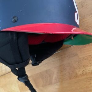 Kids Red and Black Helmet